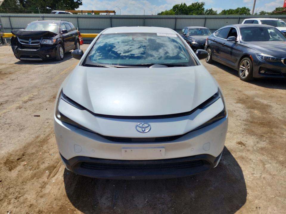 2025 Toyota Prius VIN JTDACAAU7S3055372 COPART salvage auction — WATER/FLOOD, Fl - Cert Of Title-Slvg Rebld Flood, sold $5,300 on 2026-07-22 (photo 5)