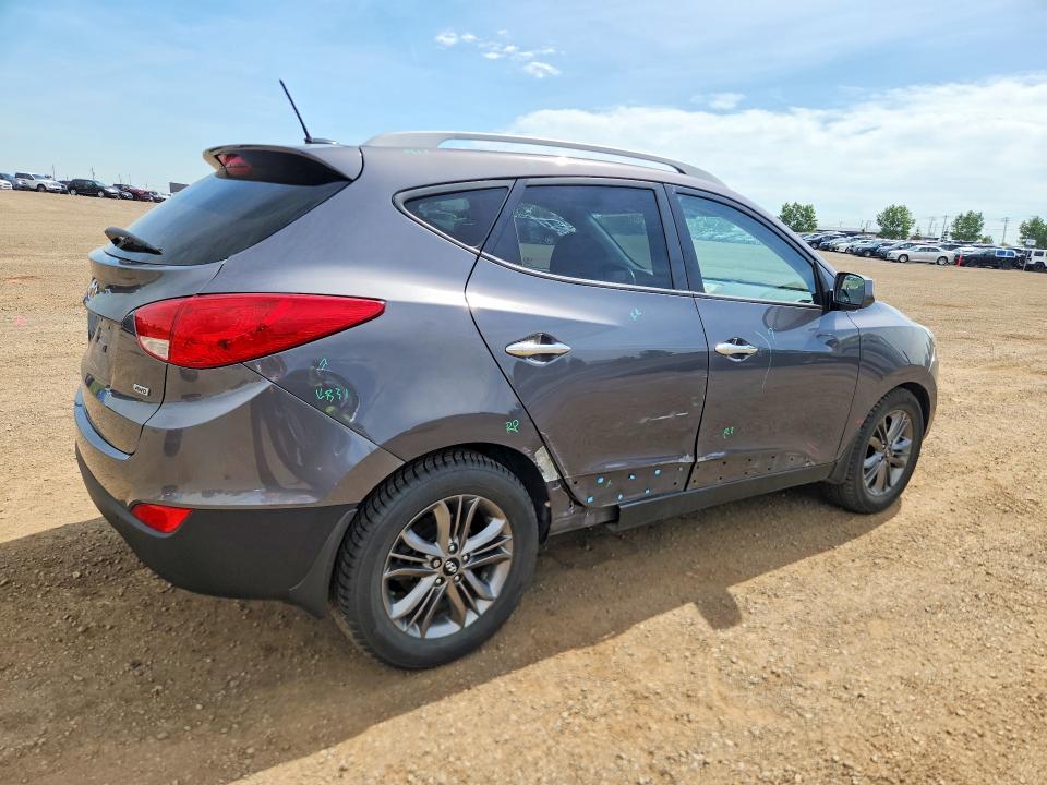 2015 Hyundai Tucson VIN KM8JUCAG8FU031452 COPART salvage auction — SIDE, Ab - Bos - Salvage, sold $250 on 2026-07-21 (photo 3)