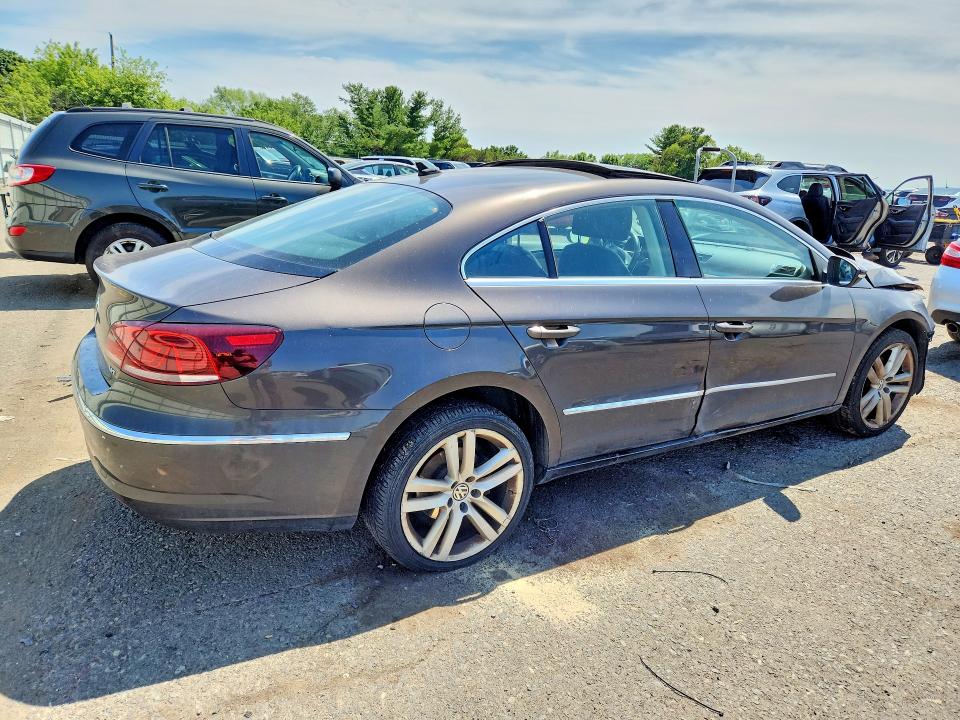 2013 Volkswagen Passat cc VIN WVWRP7AN5DE554388 COPART salvage auction — FRONT END, Pa - Certificate Of Salvage, sold $375 on 2026-08-11 (photo 3)