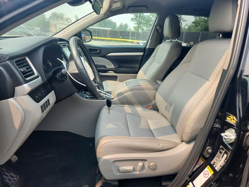 2019 Toyota Highlander VIN 5TDZZRFH0KS347228 COPART salvage auction — REAR END, Md - Certificate Of Title, sold $6,300 on 2026-07-31 (photo 7)