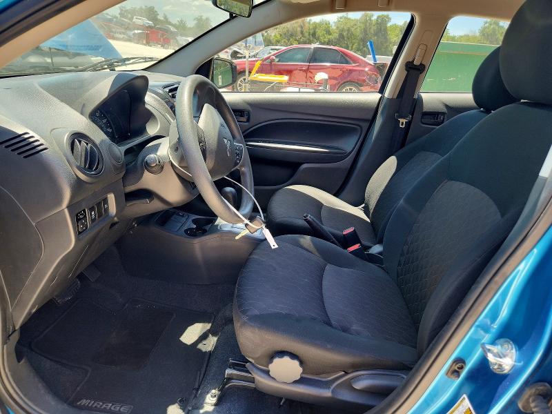2024 Mitsubishi Mirage VIN ML32AUHJ2RH025249 COPART salvage auction — FRONT END, FL - CERTIFICATE OF TITLE (P), sold $5,500 on 2026-07-15 (photo 7)