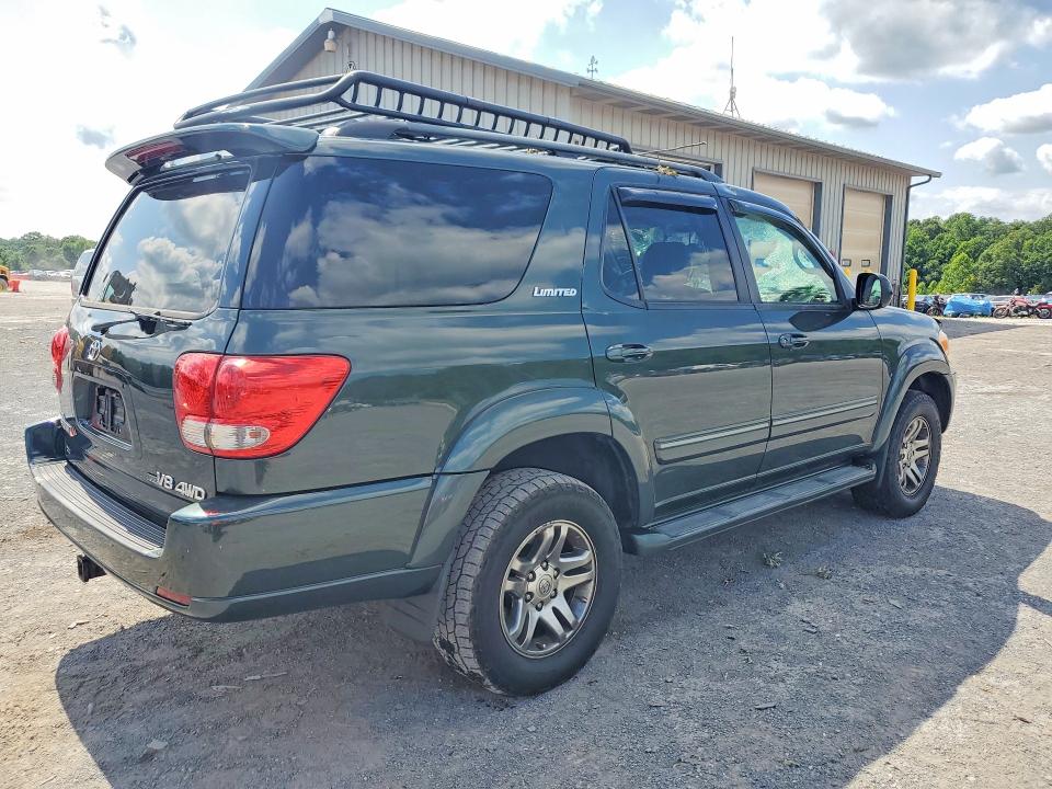 2006 Toyota Sequoia VIN 5TDBT48A56S272621 COPART salvage auction — WATER/FLOOD, PA - CERT OF SALVAGE-W=FLOOD VEH, sold $175 on 2026-07-30 (photo 3)