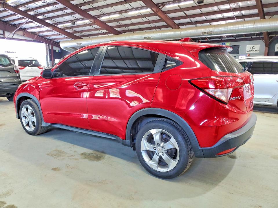 2018 Honda Hr-v VIN 3CZRU6H34JM722884 COPART salvage auction — MINOR DENT/SCRATCHES, RI - CERTIFICATE OF TITLE (P), sold $4,200 on 2026-07-17 (photo 2)