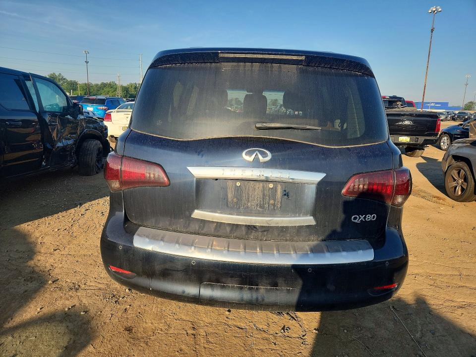 2017 Infiniti Qx80 VIN JN8AZ2ND1H9830810 COPART salvage auction — SIDE, MI - CERT OF TITLE-REBUILT SALVAGE, sold $3,750 on 2026-07-17 (photo 6)