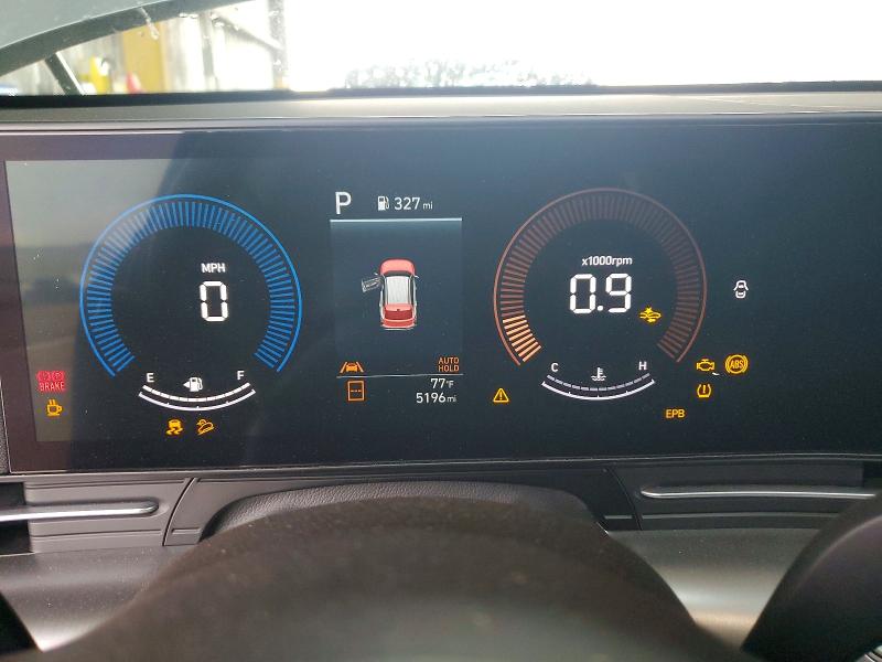 2026 Hyundai Kona VIN KM8HF3AB0TU467818 COPART salvage auction — FRONT END, TX - CERTIFICATE OF TITLE, sold $1,250 on 2026-07-22 (photo 9)