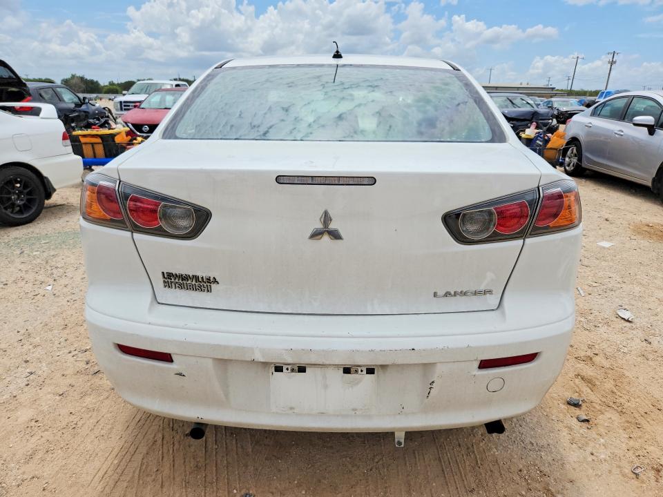 2014 Mitsubishi Lancer VIN JA32U2FU4EU004196 COPART salvage auction — FRONT END, Tx - Certificate Of Title, sold $5 on 2026-07-17 (photo 6)