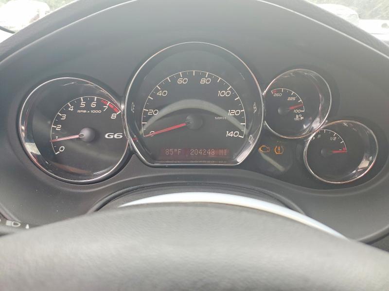 2010 Pontiac G6 VIN 1G2ZA5E00A4126111 COPART salvage auction — MINOR DENT/SCRATCHES, La - Certificate Of Title (P), sold $400 on 2026-07-28 (photo 9)