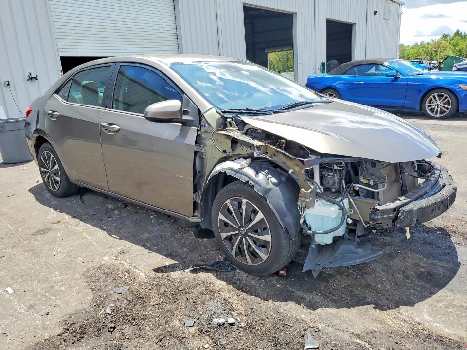 2017 Toyota Corolla VIN 5YFBURHE5HP734670 COPART salvage auction — FRONT END, Fl - Cert Of Ttl-Rebuilt&Slvg Rbld, sold $3,850 on 2026-07-22 (photo 4)