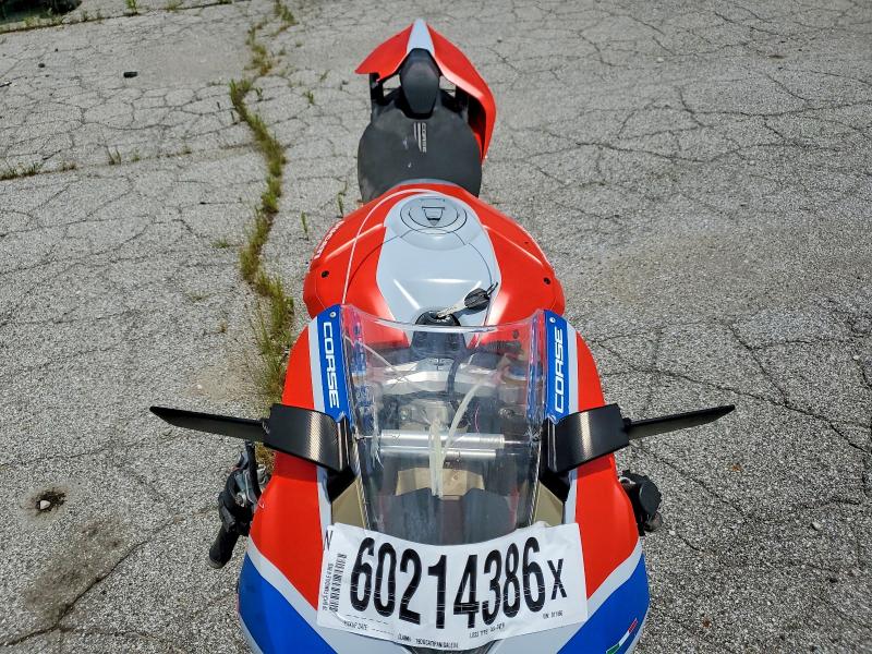 2019 Ducati Panigale VIN ZDMDAGNW0KB011466 COPART salvage auction — ALL OVER, ID - SALVAGE CERTIFICATE OF TITLE, sold $15,700 on 2026-07-31 (photo 5)