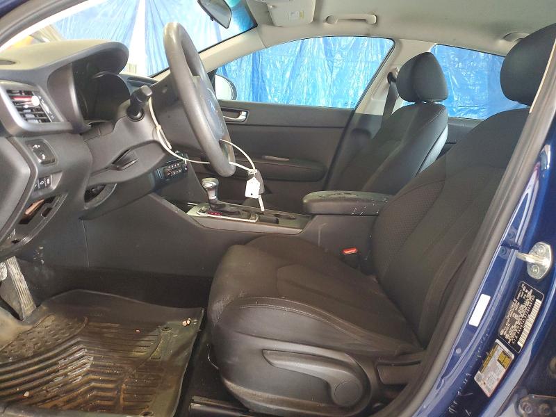 2018 Kia Optima VIN 5XXGT4L37JG258700 COPART salvage auction — REAR END, Ky - Red Rebuilt Salvage Flood (P), sold $850 on 2026-07-27 (photo 7)