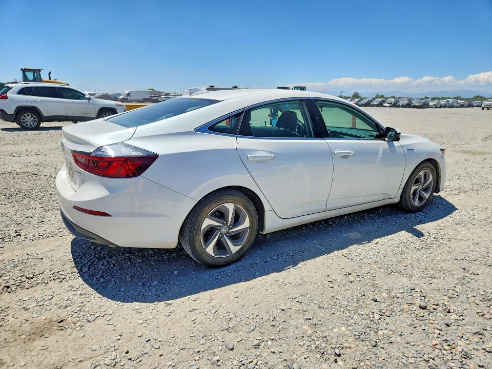 2019 Honda Insight VIN 19XZE4F50KE001596 COPART salvage auction — HAIL, Co - Certificate Of Title, sold $9,500 on 2026-08-18 (photo 3)