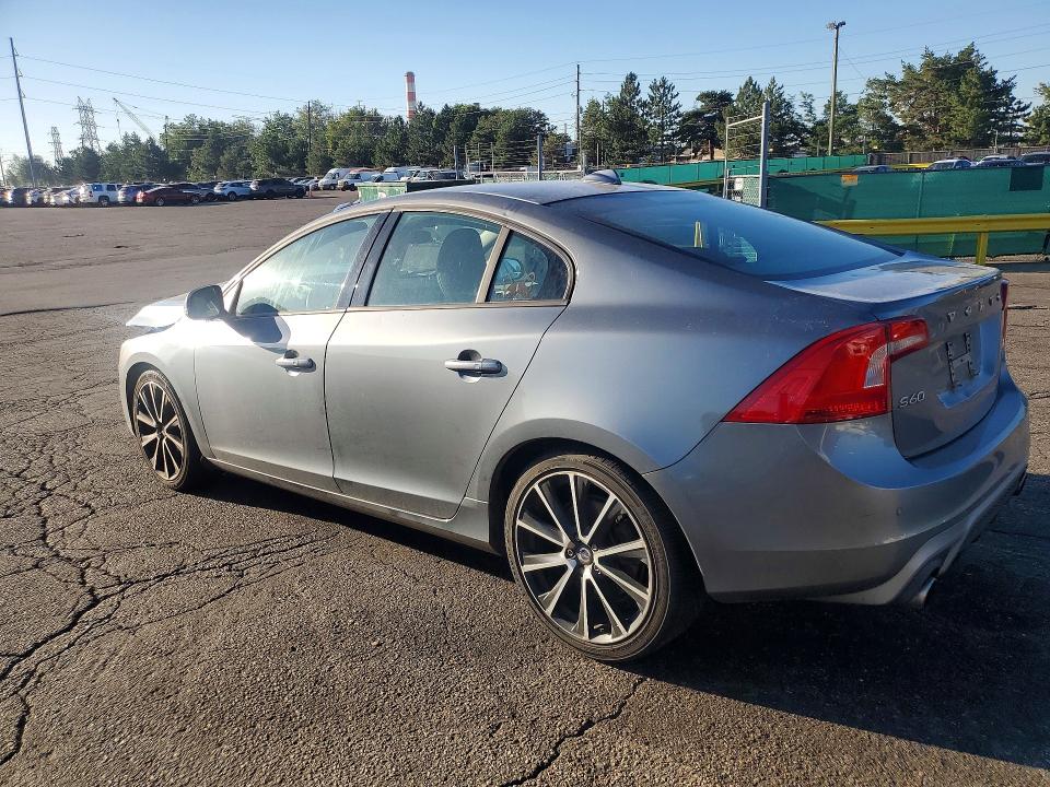 2018 Volvo S60 VIN YV140MTL1J2460637 COPART salvage auction — FRONT END, Co - Dis/Dlr/Exp Only Clean Title, sold $625 on 2026-08-11 (photo 2)