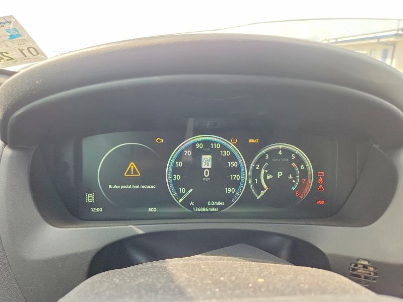 2018 Jaguar F-pace VIN SADCM2FV7JA291631 COPART salvage auction — MECHANICAL, La - Certificate Of Title, sold $3,700 on 2026-08-03 (photo 9)
