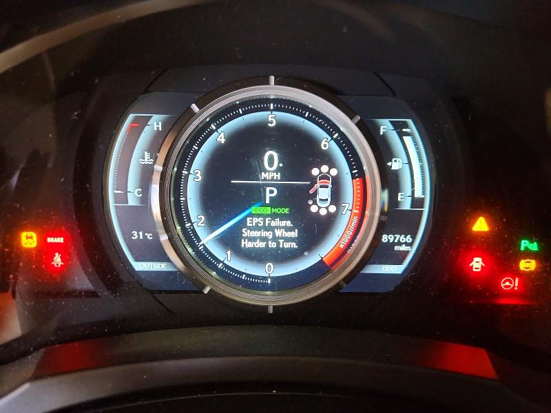 2015 Lexus Rc VIN JTHSE5BC3F5002219 COPART salvage auction — REAR END, Va - Cert Of Title - Salvage, sold $7,300 on 2026-08-14 (photo 9)