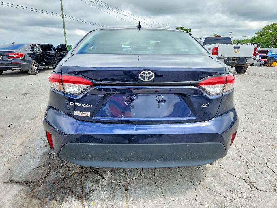 2025 Toyota Corolla VIN 5YFB4MDE4SP285773 COPART salvage auction — FRONT END, TN - SALVAGE CERTIFICATE (P), sold $600 on 2026-07-27 (photo 6)