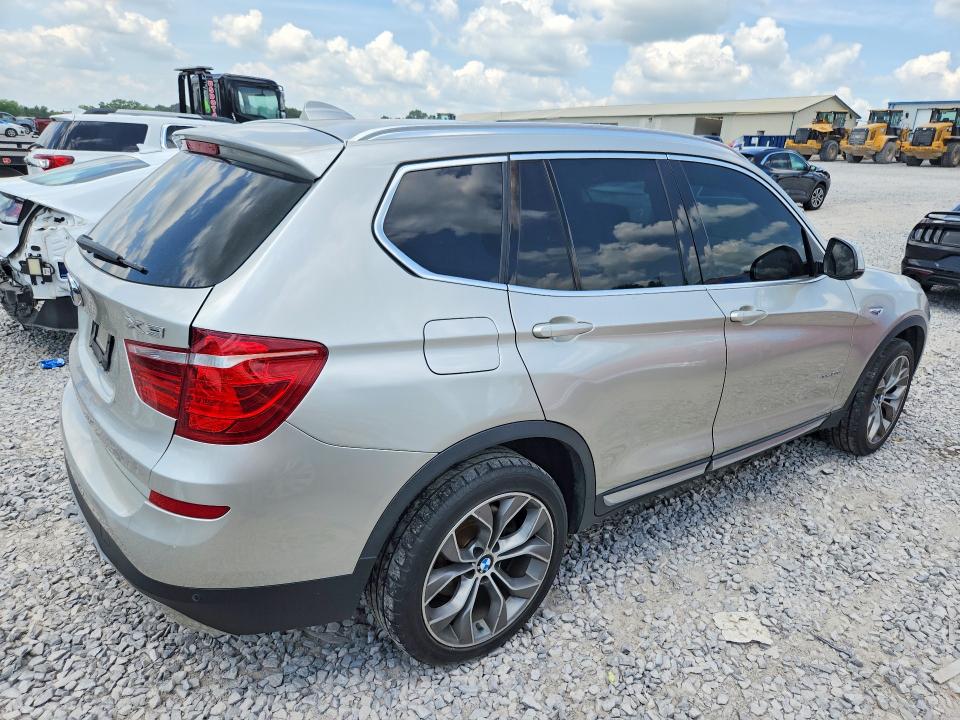 2016 BMW X3 VIN 5UXWY3C55G0N86909 COPART salvage auction — MECHANICAL, Tn - Certificate Of Title, sold $1,850 on 2026-07-21 (photo 3)