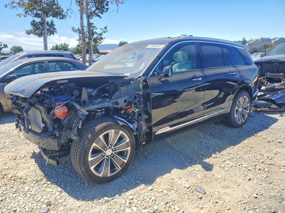 2026 Cadillac Vistiq VIN 1GYC3KML4TZ700425 COPART salvage auction — FRONT END, Ca - Salvage Certificate, sold $13,000 on 2026-07-28 (photo 1)