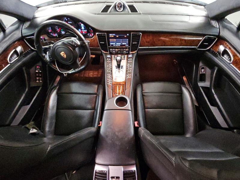 2014 Porsche Panamera VIN WP0AC2A75EL073079 COPART salvage auction — FRONT END, Tx - Certificate Of Title (P), sold $18,500 on 2026-08-11 (photo 8)