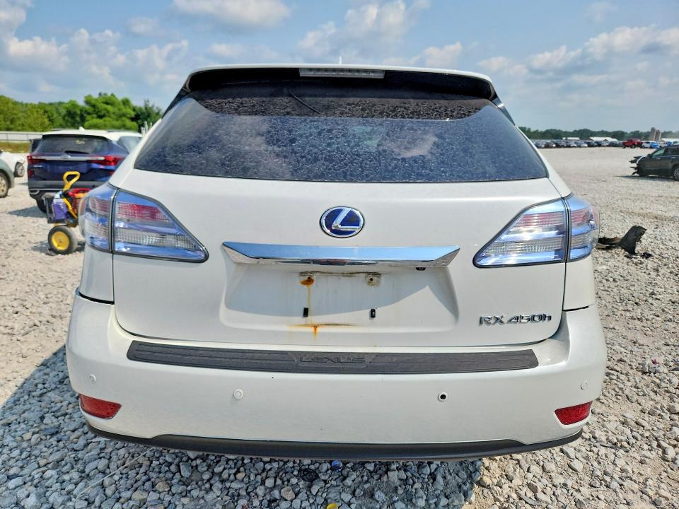 2011 Lexus Rx 450h VIN JTJZB1BA6B2405832 COPART salvage auction — FRONT END, Mi - Certificate Of Title, sold $1,000 on 2026-07-30 (photo 6)