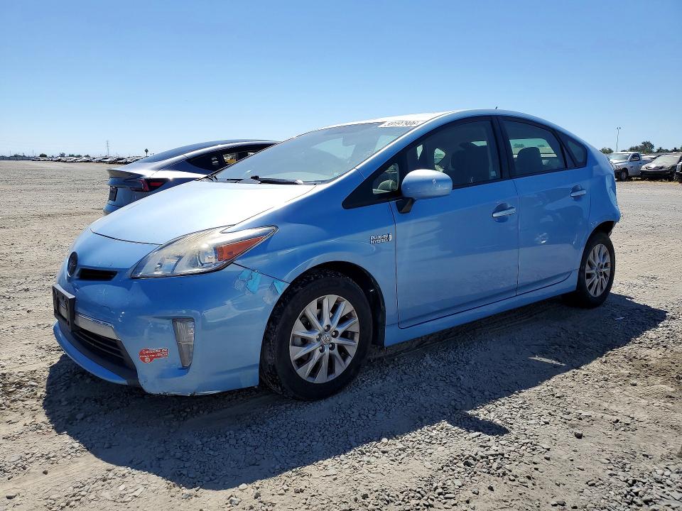 2014 Toyota Prius VIN JTDKN3DP5E3051311 COPART salvage auction — REAR END, Ca - Salvage Certificate, sold $625 on 2026-07-30 (photo 1)
