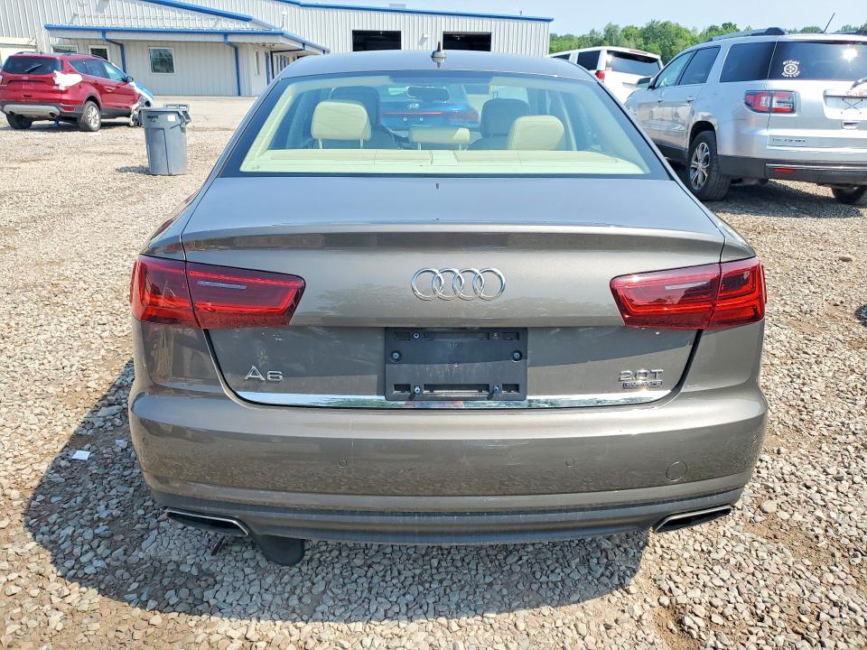 2016 Audi A6 VIN WAUGFAFC0GN048502 COPART salvage auction — NORMAL WEAR, Ny - Certificate Of Title, sold $2,400 on 2026-07-20 (photo 6)