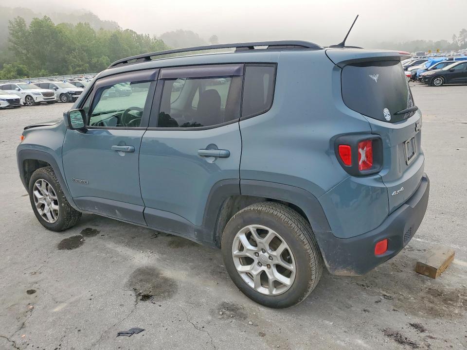 2017 Jeep Renegade VIN ZACCJBBB5HPG48007 COPART salvage auction — FRONT END, Wv - Salvage Certificate, sold $1,450 on 2026-08-13 (photo 2)