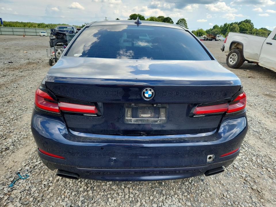 2018 BMW 5er VIN WBAJE5C58JG918580 COPART salvage auction — REAR END, Salvage Title, sold $550 on 2026-07-22 (photo 6)