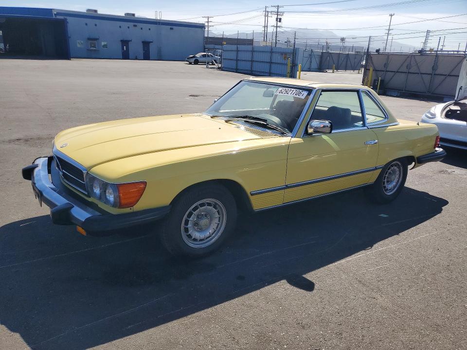 1981 Mercedes-benz 380 VIN WDBBA45A9BB008828 — COPART salvage auction photo