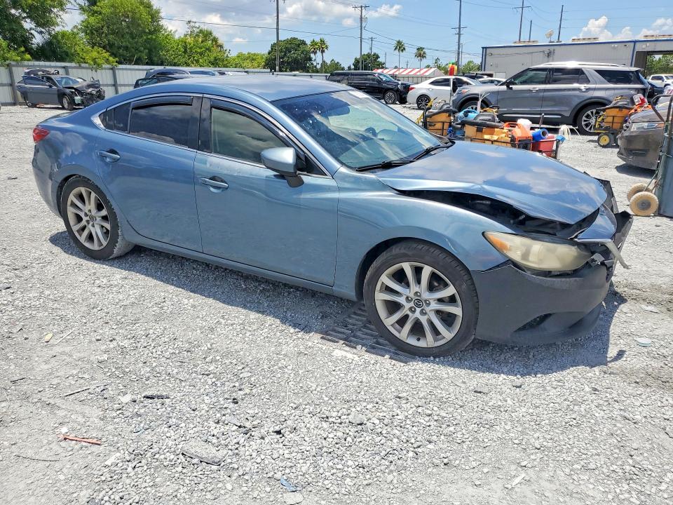 2015 Mazda 6 VIN JM1GJ1V59F1199090 COPART salvage auction — FRONT END, Fl - Cert Of Title Slvg Rebuildable, sold $400 on 2026-07-28 (photo 4)