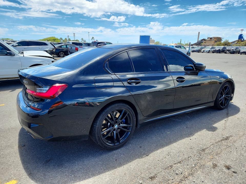2020 BMW 3er VIN 3MW5R7J01L8B09948 COPART salvage auction — FRONT END, Hi - Bill Of Sale - Parts Only, sold $8,100 on 2026-07-27 (photo 3)