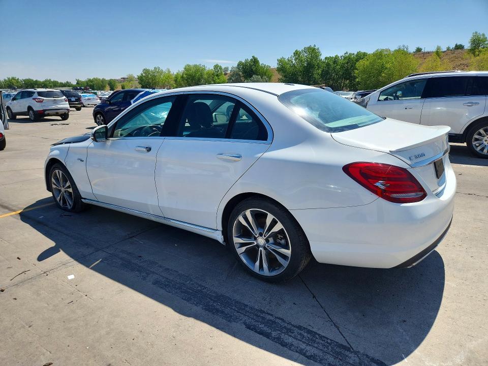 2016 Mercedes-benz C-klasse VIN 55SWF4KB0GU171601 COPART salvage auction — FRONT END, Co - Certificate Of Title (P), sold $1,350 on 2026-07-22 (photo 2)