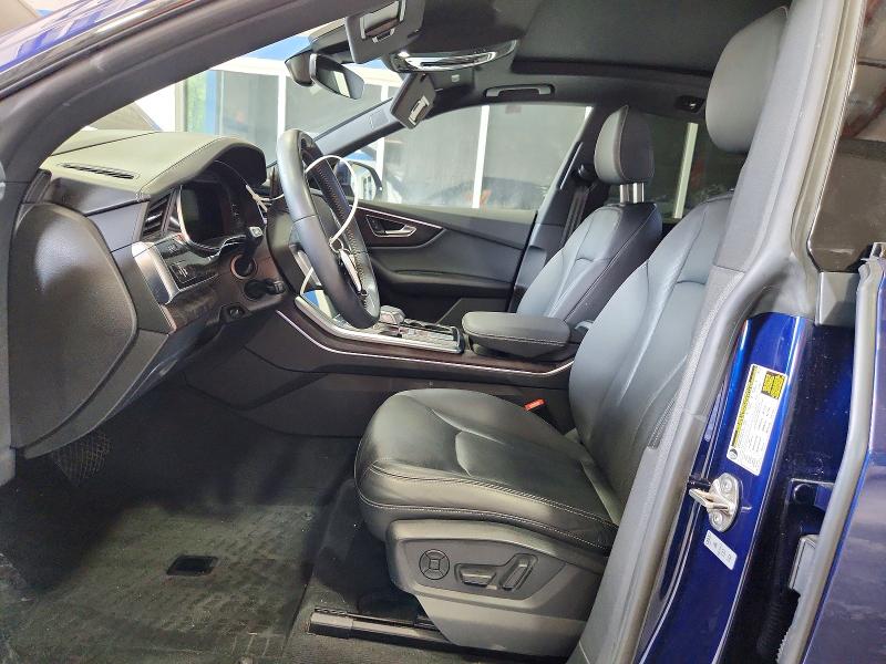 2021 Audi Q8 VIN WA1FVAF13MD012167 COPART salvage auction — ROOF, Va - Cert Of Title - Salvage, sold $7,500 on 2026-07-24 (photo 7)