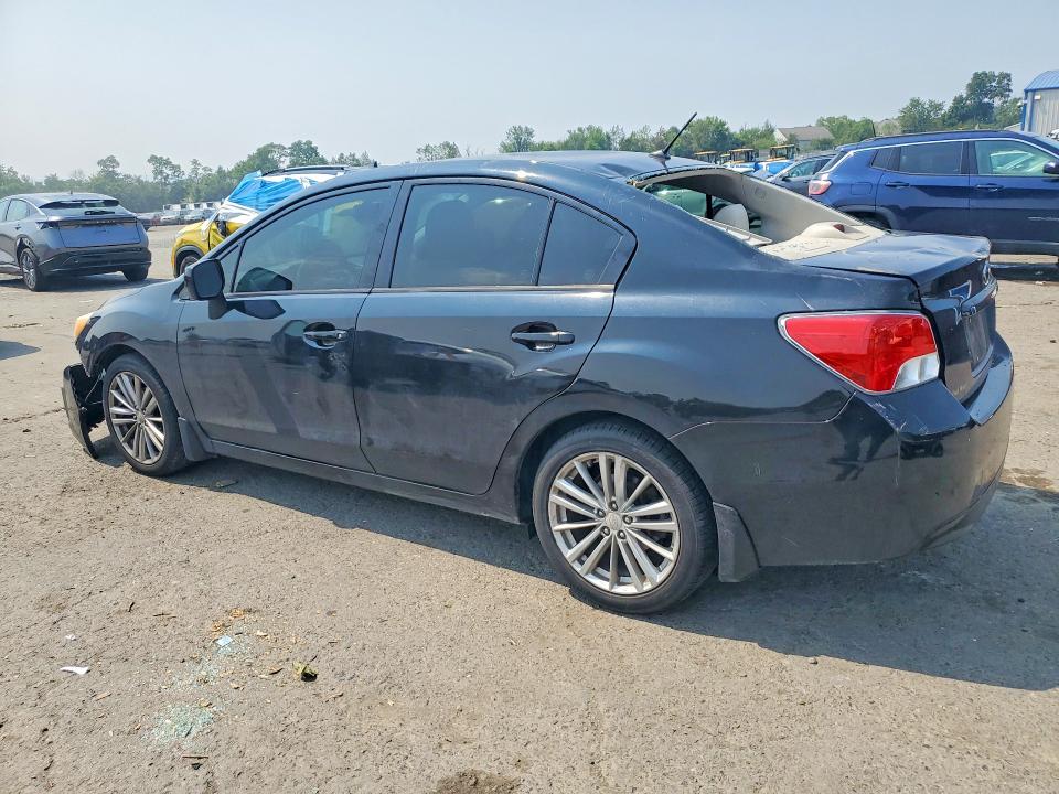 2012 Subaru Impreza VIN JF1GJAD66CH004825 COPART salvage auction — ROOF, Pa - Certificate Of Salvage, sold $825 on 2026-07-31 (photo 2)