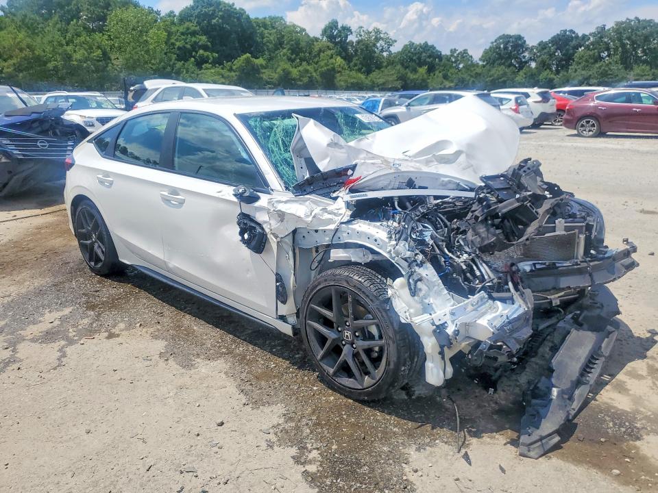 2026 Honda Civic VIN 19XFL2H81TE014640 COPART salvage auction — FRONT END, FL - CERT OF TITLE SLVG REBUILDABLE, sold $250 on 2026-08-03 (photo 4)