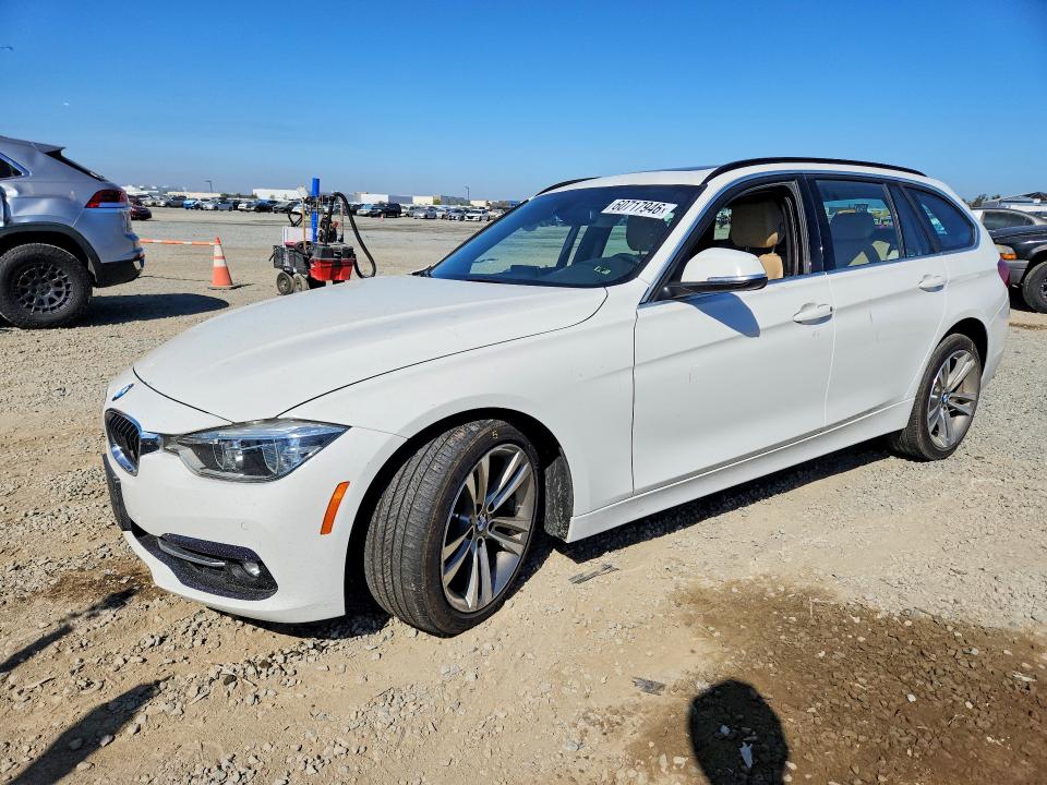 2017 BMW 3er VIN WBA8K3C38HA022500 COPART salvage auction — SIDE, Salvage Title, sold $5,200 on 2026-08-07 (photo 1)