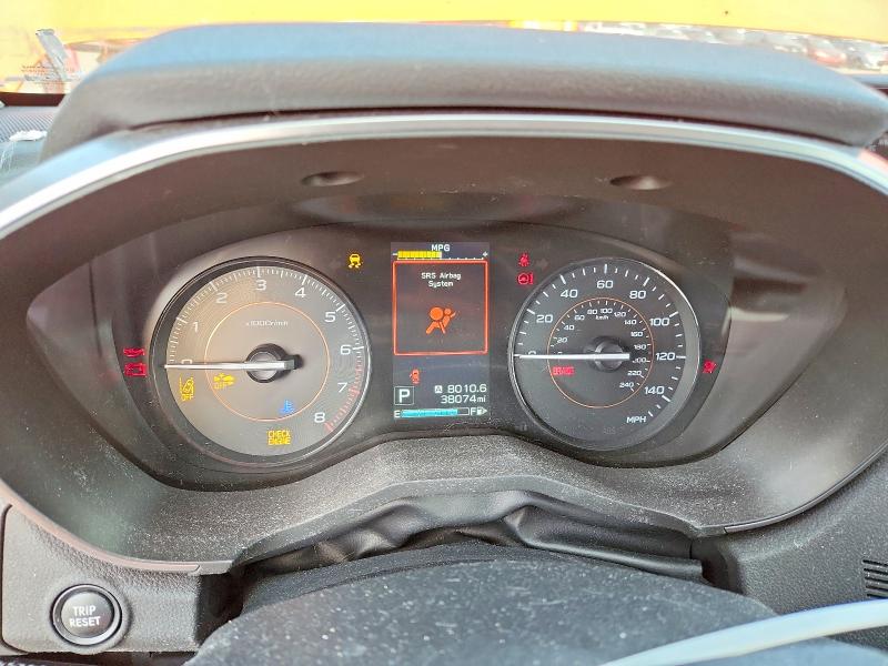 2019 Subaru Xv VIN JF2GTAEC1K8203872 COPART salvage auction — FRONT END, Ny - Mv-907A Salvage Certificate, sold $400 on 2026-07-22 (photo 9)