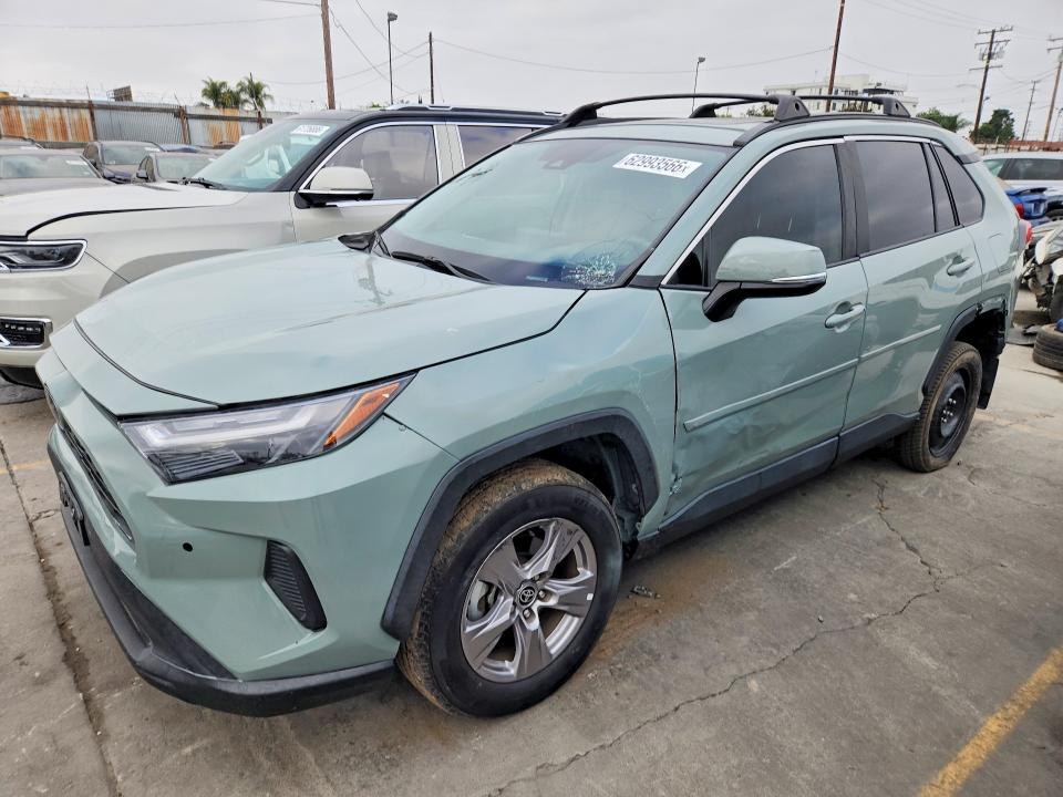 2023 Toyota Rav 4 VIN 2T3W1RFV0PW287635 COPART salvage auction — SIDE, Ca - Salvage Certificate, sold $11,900 on 2026-09-24 (photo 1)