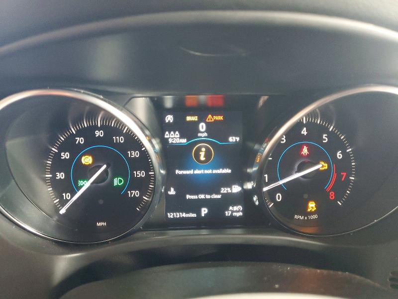 2020 Jaguar F-pace VIN SADCJ2FX0LA621476 COPART salvage auction — VANDALISM, Ca - Salvage Certificate, sold $1,850 on 2026-08-03 (photo 9)