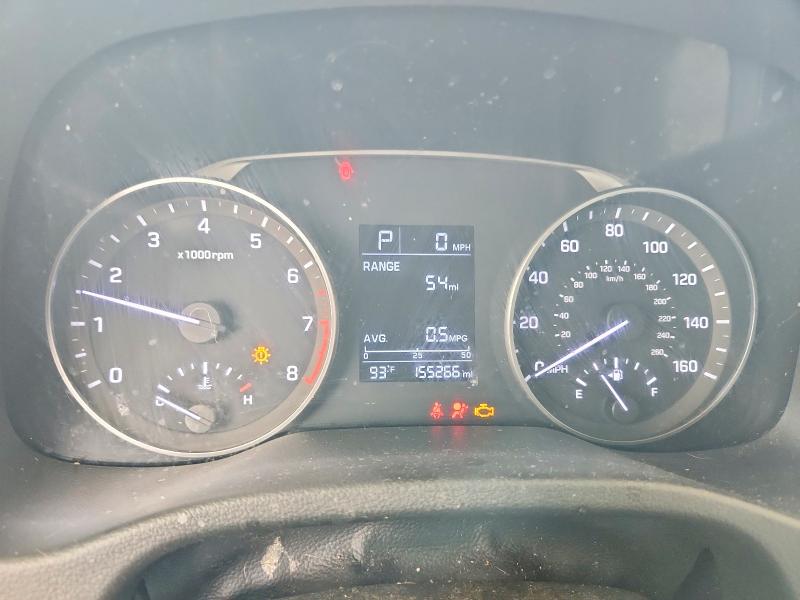 2017 Hyundai VIN KMHD74LF6HU370938 COPART salvage auction — FRONT END, In - Certificate Of Title, sold $2,500 on 2026-07-28 (photo 9)