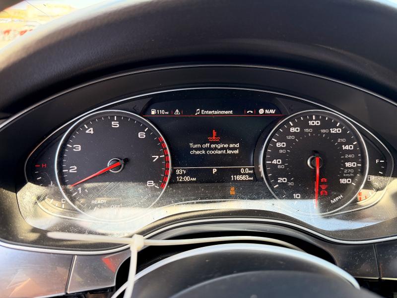 2018 Audi A7 VIN WAUW3AFC5JN001669 COPART salvage auction — FRONT END, Nv - Certificate Of Title, sold $1,900 on 2026-07-16 (photo 9)
