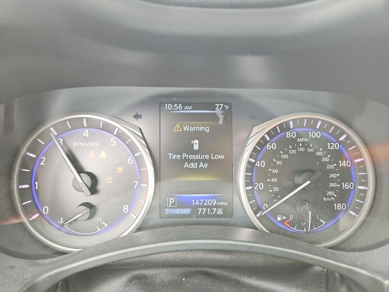 2016 Infiniti Q50 VIN JN1CV7AP4GM200873 COPART salvage auction — FRONT END, TX - SALVAGE VEHICLE TITLE (P), sold $475 on 2026-07-16 (photo 9)