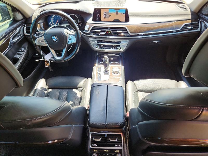2016 BMW 7er VIN WBA7F2C57GG419252 COPART salvage auction — MINOR DENT/SCRATCHES, Fl - Certificate Of Title, sold $7,300 on 2026-07-23 (photo 8)