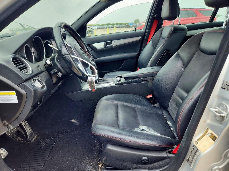2013 Mercedes-benz C-klasse VIN WDDGF5HB5DA802534 COPART salvage auction — FRONT END, Tx - Salvage Vehicle Title, sold $875 on 2026-07-23 (photo 7)