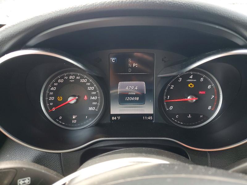 2018 Mercedes-benz Glc coupe VIN WDC0J4KB9JF353154 COPART salvage auction — HAIL, Oh - Cert Of Title-Salvage, sold $16,700 on 2026-08-13 (photo 9)