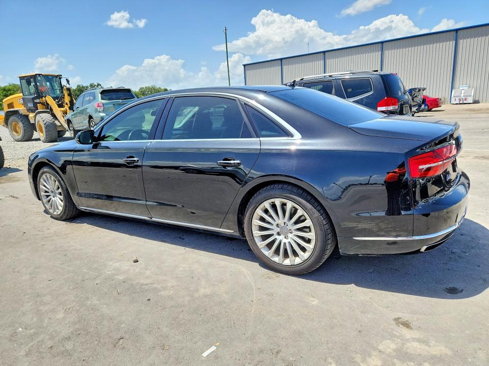 2016 Audi A8 VIN WAU34AFD7GN014621 COPART salvage auction — NORMAL WEAR, Fl - Certificate Of Title, sold $900 on 2026-07-29 (photo 2)