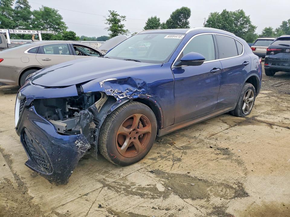 2021 Alfa romeo VIN ZASPAKAN3M7D09967 COPART salvage auction — MECHANICAL, In - Certificate Of Title (P), sold $2,700 on 2026-07-29 (photo 1)