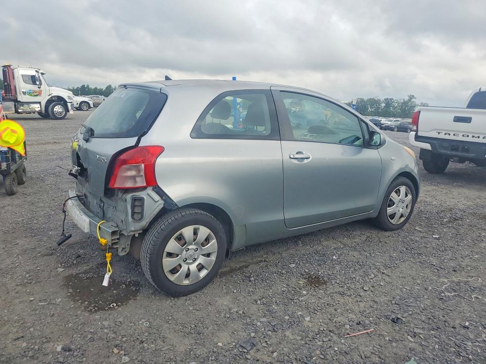 2007 Toyota Yaris VIN JTDJT923875095380 COPART salvage auction — REAR END, Va - Cert Of Title - Salvage, sold $1,000 on 2026-07-15 (photo 3)