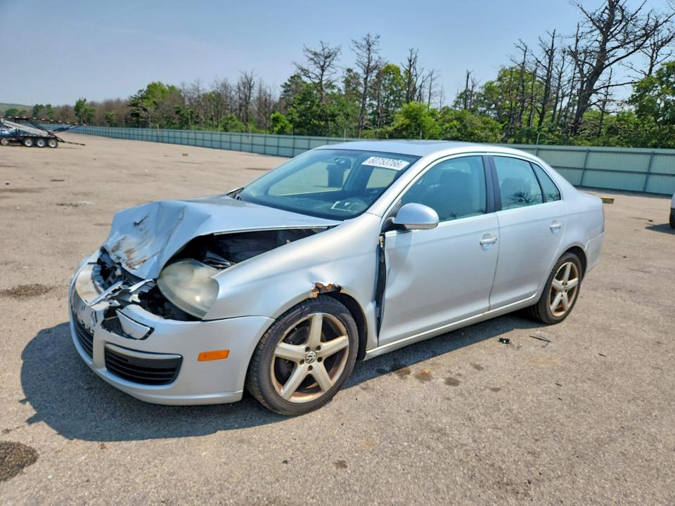 2009 Volk Jetta VIN 3VWRZ71KX9M132907 COPART salvage auction — FRONT END, NY - MV-907A SALVAGE CERTIFICATE, sold $425 on 2026-07-27 (photo 1)