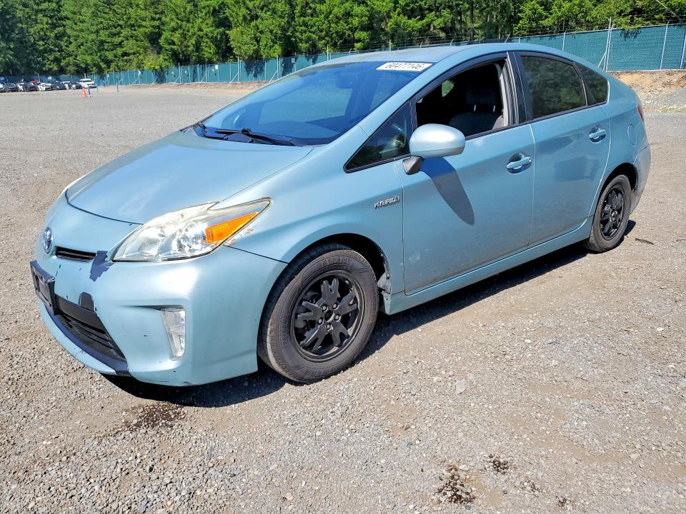 2012 Toyota Prius VIN JTDKN3DU1C1492576 COPART salvage auction — REAR END, WA - BILL OF SALE, sold $625 on 2026-07-18 (photo 1)