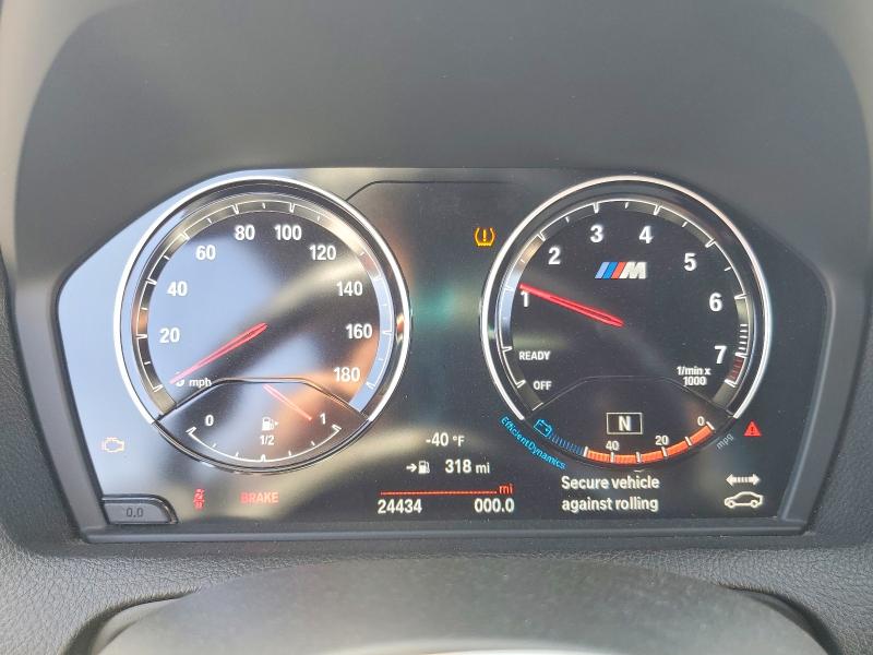 2018 BMW M2 VIN WBS1J5C5XJVD36373 COPART salvage auction — FRONT END, Co - Public - Salvage Title, sold $20,100 on 2026-08-25 (photo 9)